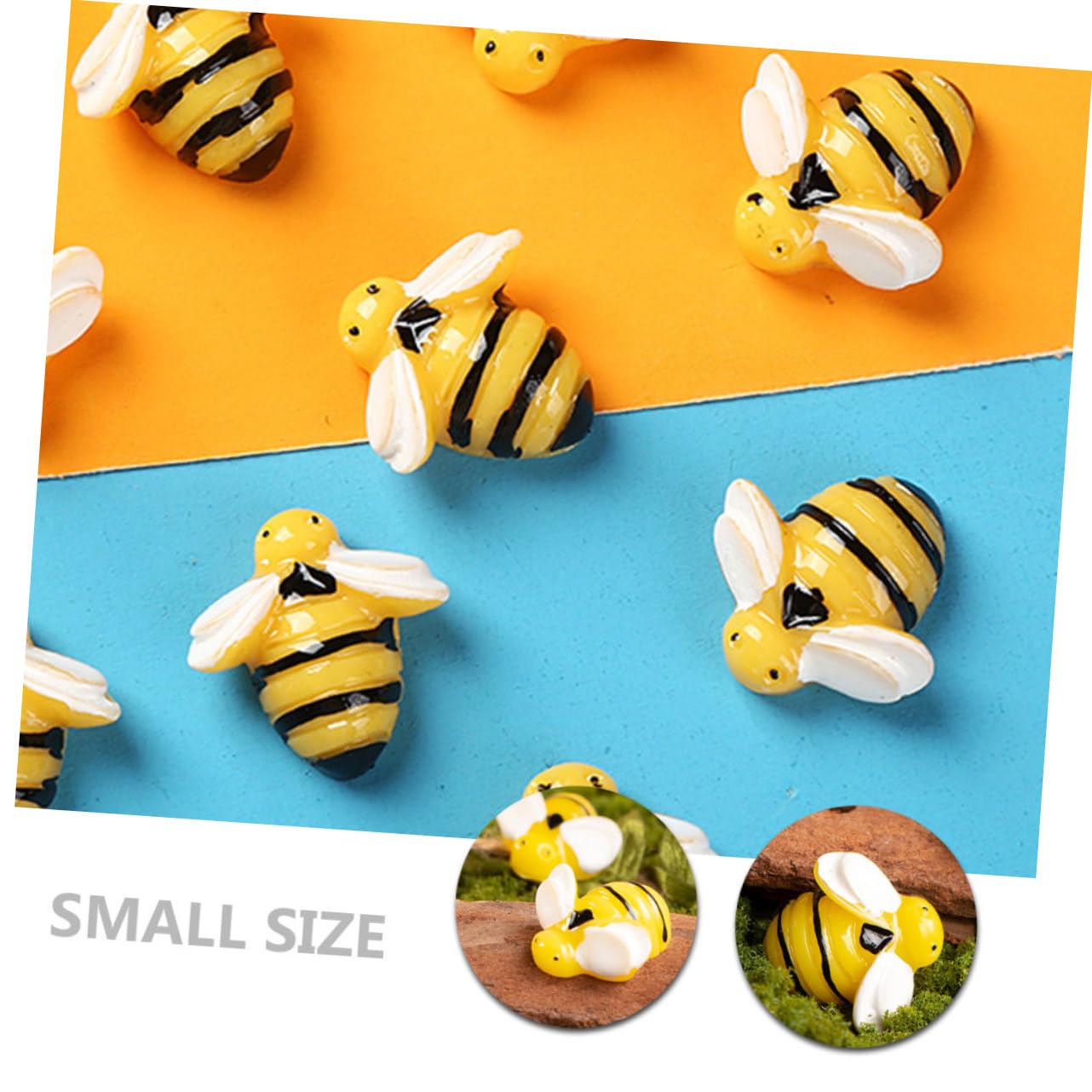 Amazon.co.jp: SAFIGLE 25個 模擬ミツバチ クラフト用の小さなミツバチ